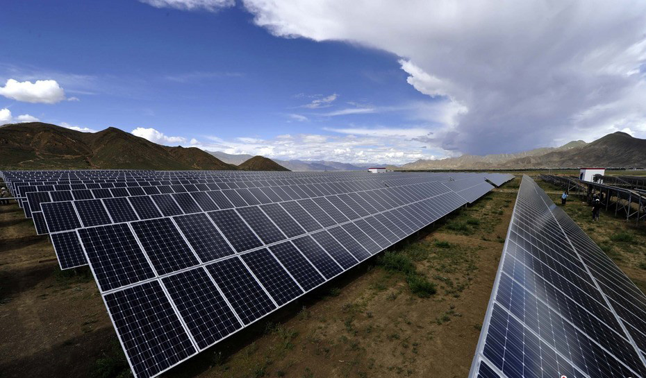 地面光伏电站项目_太阳能发电系统-太阳能电板-分布式屋顶光伏发电